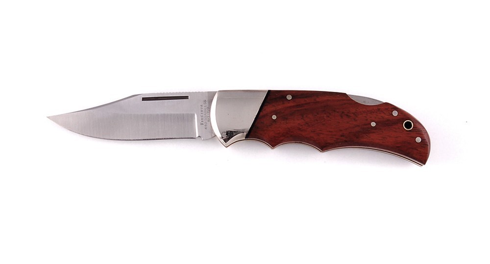 Couteau pliant Virginia avec manche en Bubinga - 19 cm