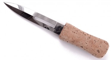Fixed blade sailor's knife - cork handle