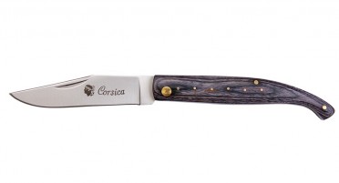 Couteau Corsica avec manche packwood gris