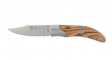 Couteau pliant Corsica - manche en Chêne et mitre- modèle 20 cm