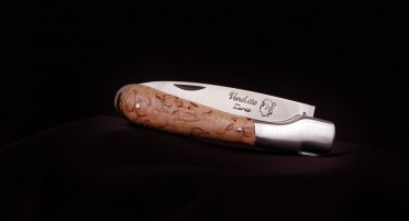 Handmade knife Vendetta Zuria Classic Birch