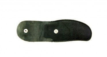 Nesmuk étui pour couteau en cuir 11 cm, Couteau d'office, antracite,  NELSS1403