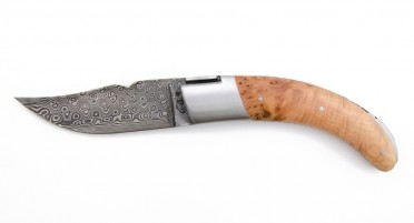 Cuchillo Córcega Rondinara - Enebro y Damasco