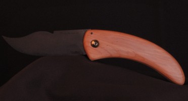Couteau Corse La Cursina avec Manche en Olivier - 20 cm