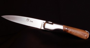 Le Sperone Corsican knife in Juniper wood