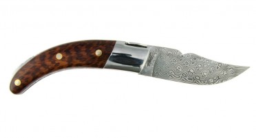 Knife Corsica Rondinara - Snakewood and Damascus