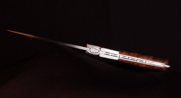 Couteau Corse Sperone Classique Noyer - Lame acier Inoxydable RWL34