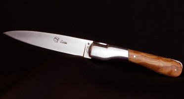 Couteau Corse Sperone Classique Olivier - Lame acier Inoxydable 12C27