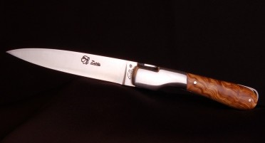 Couteau Corse Sperone Classique Olivier - Lame acier Inoxydable RWL34