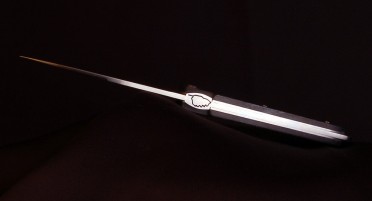 Couteau Corse Sperone classique manche en Fibre de Carbone