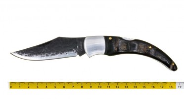 Couteau de Berger en Buffle - lame forgée 18 cm