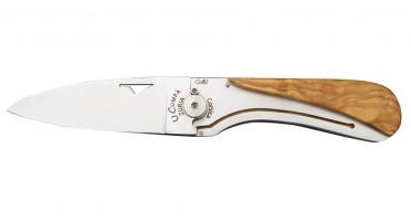 Corsican knife U Cumpà in olive wood