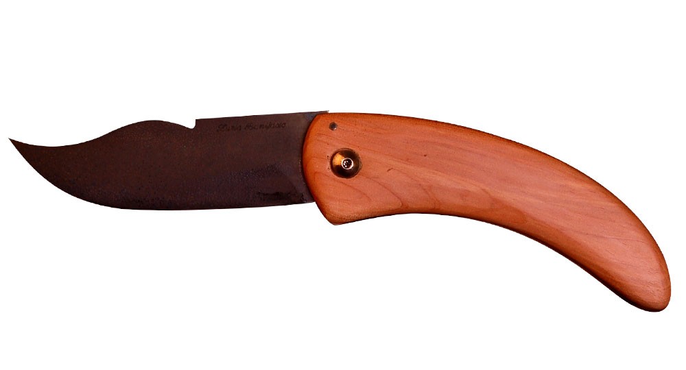 Couteau Corse La Cursina avec Manche en Olivier - 20 cm