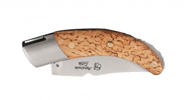 Corsican knife Le Rondinara Zuria - Curly birch