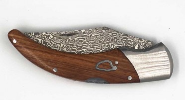 Shepherd's knife Special edition 20 cm - Arbutus handle and Damascus blade