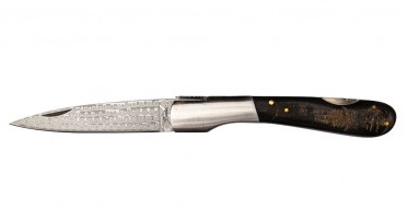Vendetta Corsican Knife Special Edition in Buffalo Horn and Damascus Blade