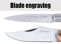 blade engraving